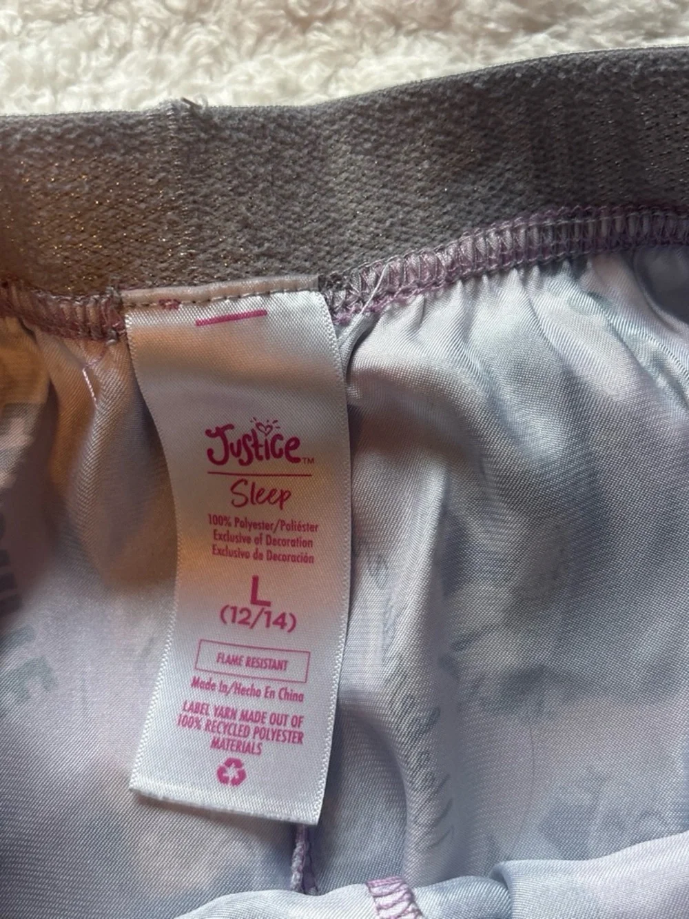 Justice Girls' Pink Koala Print Sleep Shorts